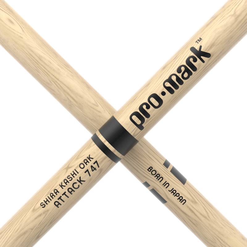 Барабанные палочки Promark CLASSIC ATTACK 747N SHIRA KASHI OAK