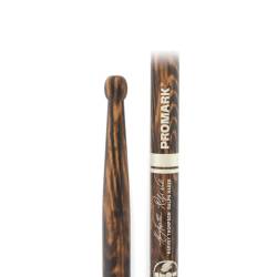 Барабанні палички Promark BYOS FireGrain Hickory Oval Wood Tip
