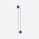 Палочки  для ксилофона Promark FPC20 MEDIUM BLUE CORD ORFF MALLET - Discovery Series