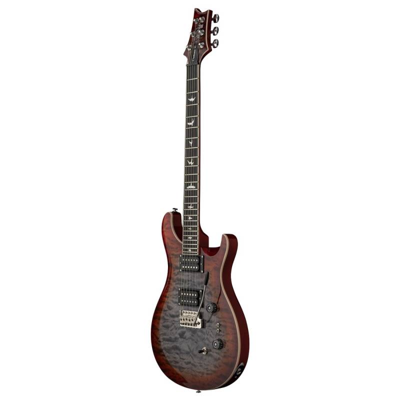 Электрогитара PRS SE Custom 24-08 Quilt (Charcoal Cherry Burst)