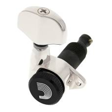 Колки D'ADDARIO PWAT-331L AUTO-TRIM TUNING MACHINES (3 Per side, Chrome) (6 шт.)