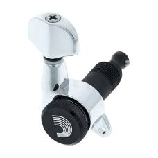 Колки D'ADDARIO PWAT-6R1 AUTO-TRIM TUNING MACHINES (6 In-line, Chrome) (6 шт.)