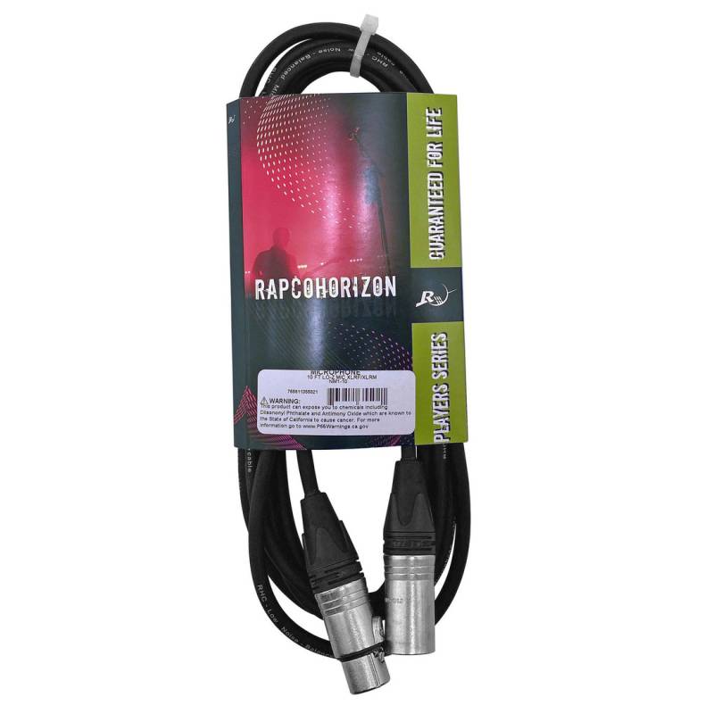 Кабель микрофонный Rapco Horizon NM1-10 Microphone Cable 3m (10ft)