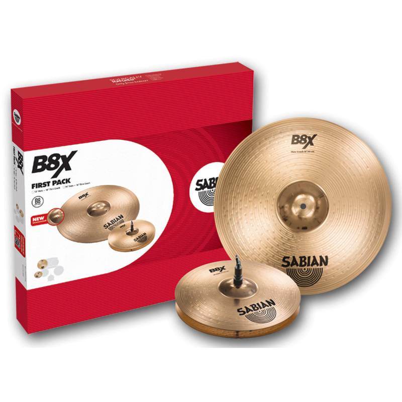 Набір тарілок Sabian B8X FIRST PACK 13/16