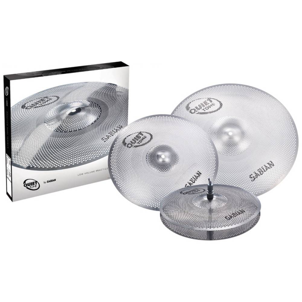 Набір тарілок Sabian QTPC503 Quiet Tone Practice Cymbals Set Набір тарілок Sabian QTPC503 Quiet Tone Practice Cymbals Set