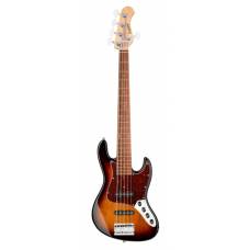 Бас-гітара Sadowsky MetroLine 21-Fret Vintage J/J Bass, Alder, 5-String ('59 Burst Transparent High Polish)