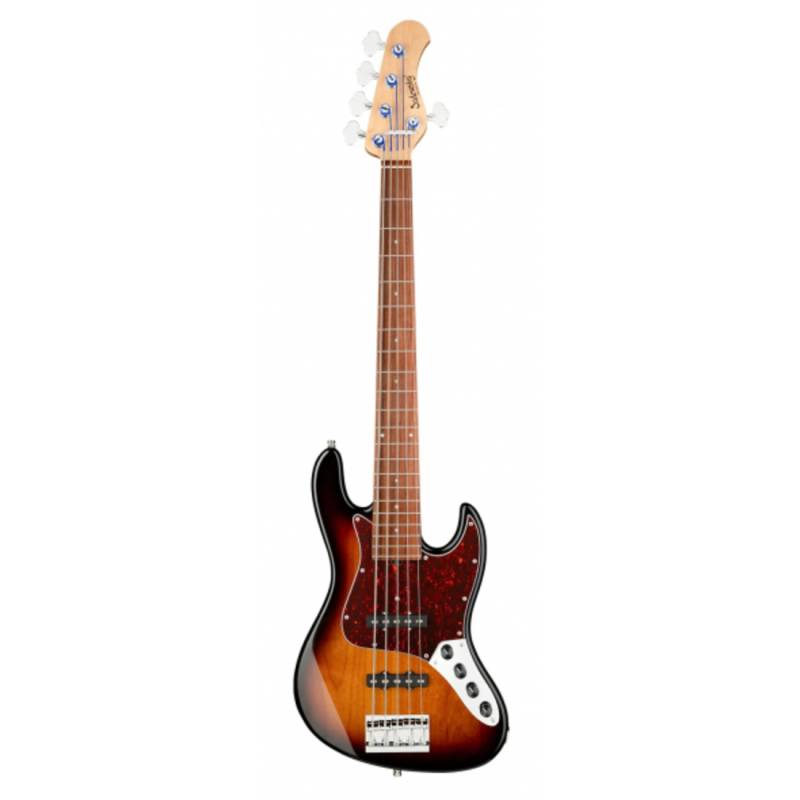 Бас-гітара Sadowsky MetroLine 21-Fret Vintage J/J Bass, Alder, 5-String ('59 Burst Transparent High Polish)