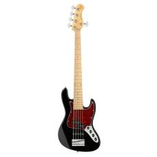 Бас-гітара SADOWSKY MetroExpress 21-Fret Hybrid P/J Bass, Maple, 5-String (Solid Black High Polish)