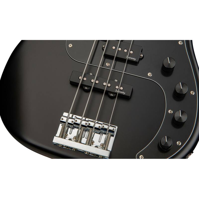 Бас-гитара SADOWSKY MetroLine 21-Fret Hybrid P/J Bass, Ash, 4-String (Solid Black Satin)