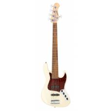 Бас-гітара Sadowsky MetroLine 21-Fret Vintage J/J Bass, Alder, 5-String (Solid Olympic White High Polish)
