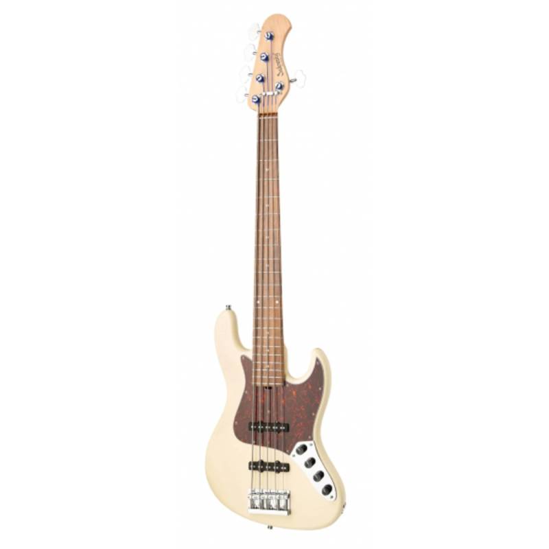 Бас-гитара Sadowsky MetroLine 21-Fret Vintage J/J Bass, Alder, 5-String (Solid Olympic White High Polish)