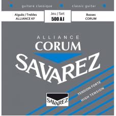 Струни для класичної гітари Savarez 500AJ Corum Alliance High Tension