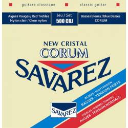 Струны для классической гитары Savarez 500CRJ Corum New Cristal Mixed Tension