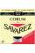 Струны для классической гитары Savarez 500PR Rectified Corum New Cristal Normal Tension