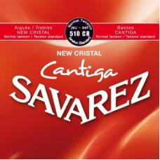 Струни для класичної гітари Savarez 510CR New Cristal Cantiga Normal Tension