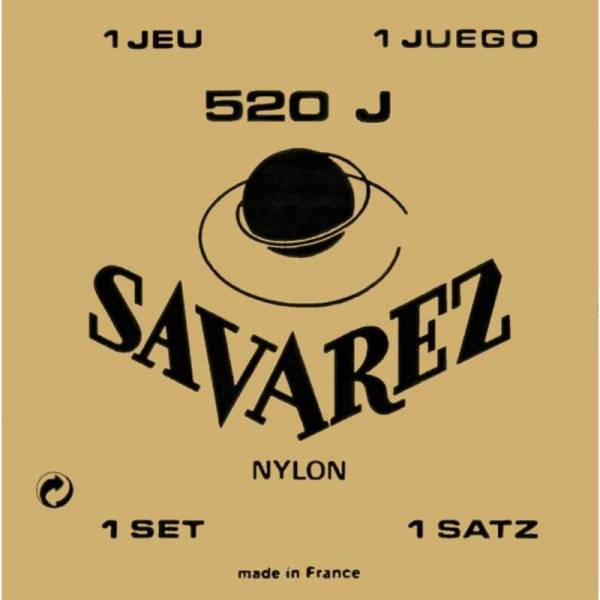 Струни для класичної гітари Savarez 520J Yellow Traditional Very High Tension