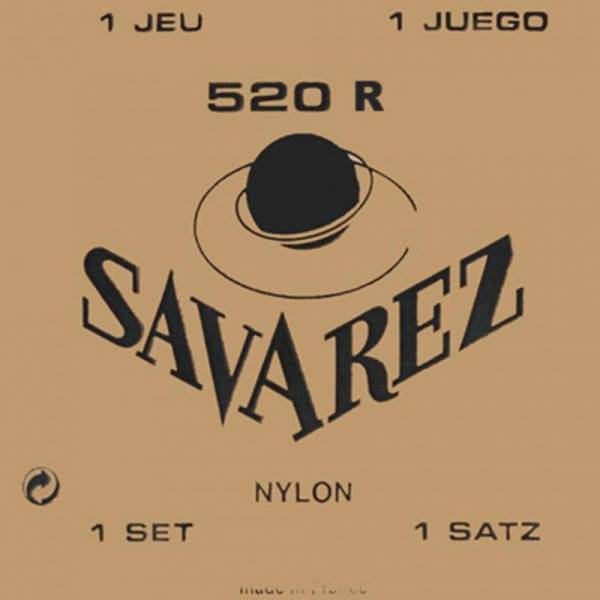 Струни для класичної гітари Savarez 520R Red Traditional High Tension