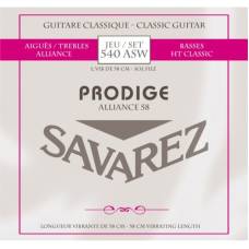 Струни для класичної гітари Savarez 540ASW Prodige 58 cm