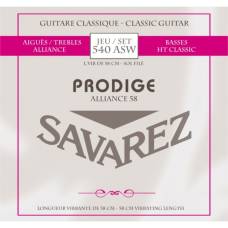 Струны для классической гитары Savarez 540ASW Prodige 58 cm