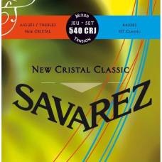 Струны для классической гитары Savarez 540CRJ New Cristal Mixed Tension