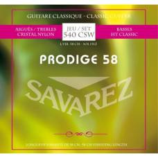 Струни для класичної гітари Savarez 540CSW Prodige 58 58 cm
