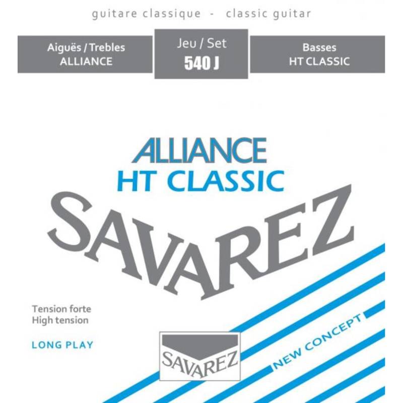 Струны для классической гитары Savarez 540J Alliance HT High Tension