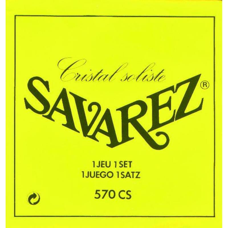 Струны для классической гитары Savarez 570CS Cristal Soliste High Tension