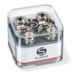 Стреплоки для ременя Schaller 446 Security Locks Chrome