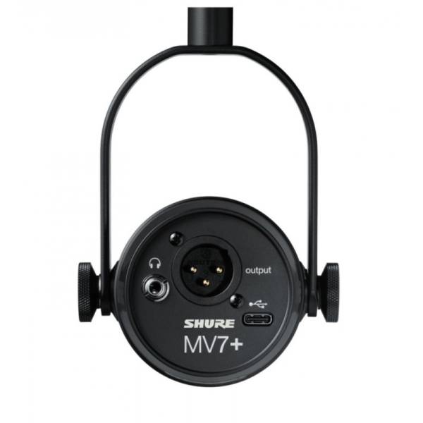 Мікрофон студійний Shure MV7-PLUS-K