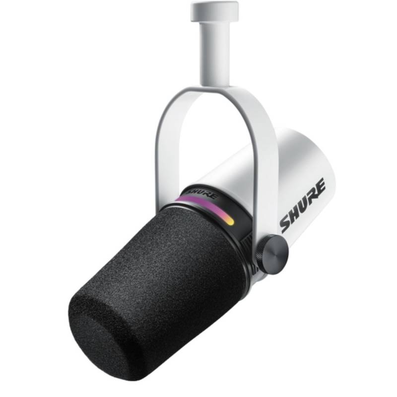 Микрофон студийный Shure MV7-PLUS-W