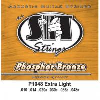 Струны для акустической гитары SIT P1048 Extra Light Phosphor Bronze 10/48