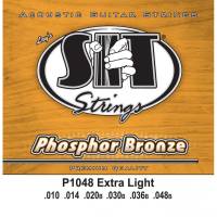 Струны для акустической гитары SIT P1048 Extra Light Phosphor Bronze 10/48