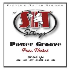 Струны для электрогитары SIT PN1046 Light Pure Nickel Wound 10/46