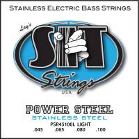 Струны для бас-гитары SIT PSR45100L Power Steel Stainless Steel Light 45/100