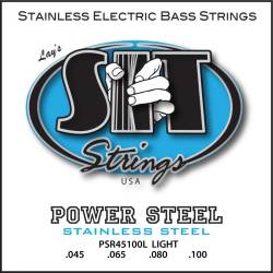 Струни для бас-гітари SIT PSR45100L Power Steel Stainless Steel Light 45/100