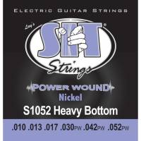 Струны для электрогитары SIT S1052 Heavy Bottom Power Wound Nickel 10/52