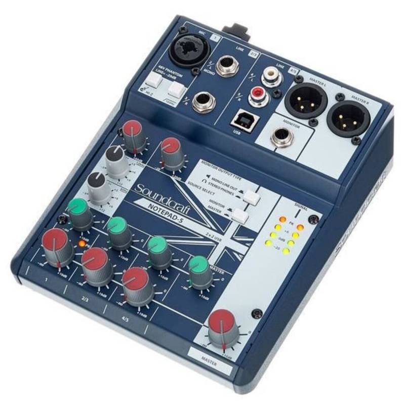 Микшерный пульт Soundcraft Notepad-5