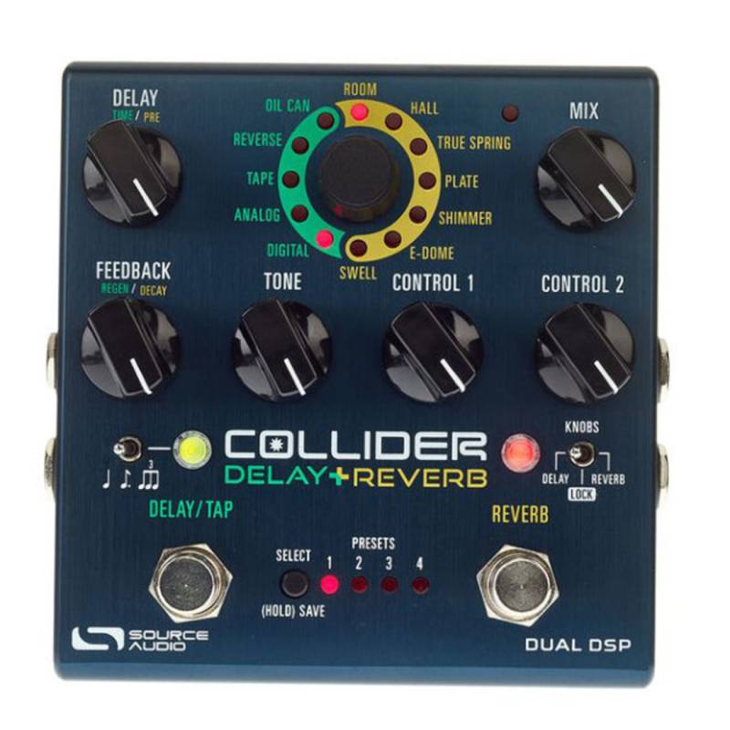 Педаль эффектов Source Audio SA 263 Collider Delay+ Reverb