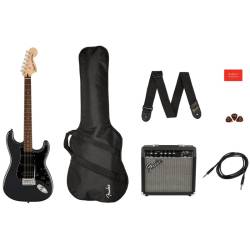 Гитарный набор Squier by Fender AFFINITY SERIES Stratocaster Pack HSS Charcoal 
