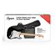 Гитарный набор Гітарний набір з електрогітарою SQUIER SONIC STRATOCASTER PACK MN BLACK