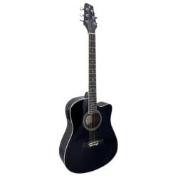 Электроакустическая гитара STAGG G SA20DCE BLK