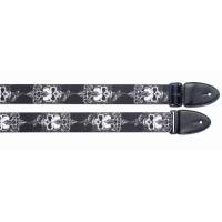 Ремінь для гітари STAGG G STE BLACK SKULL