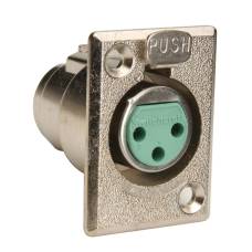 Роз'єм Switchcraft D3F 3-Pin Female XLR Connector