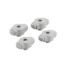 Фіксатор тарілки TAMA QC8-B4 GRAY (4 шт.)