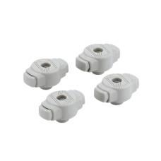 Фіксатор тарілки TAMA QC8-B4 GRAY (4 шт.)