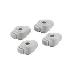 Фиксатор тарелки TAMA QC8-B4 GRAY (4 шт.)