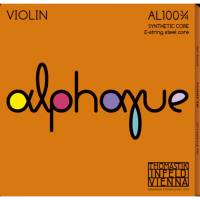 Струни для скрипки Thomastik-Infeld AL100 3/4 Alphayue Synthetic Core E-String Steel Core Medium Tension