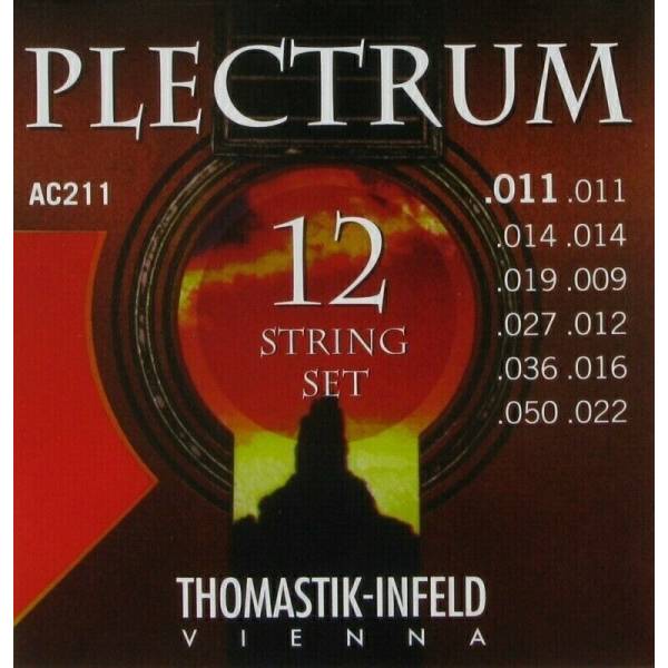 Струни для акустичної гітари Thomastik-Infeld AC211 Plectrum Light 11/50