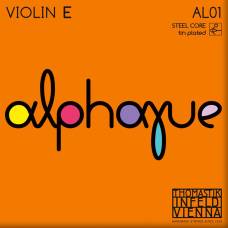 Струна Thomastik-Infeld AL01 Alphayue Steel Core Tin Plated 4/4 Violin E Medium Tension
