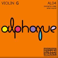 Струна Thomastik-Infeld AL04 Alphayue Synthetic Core Silver Wound 4/4 Violin G Medium Tension